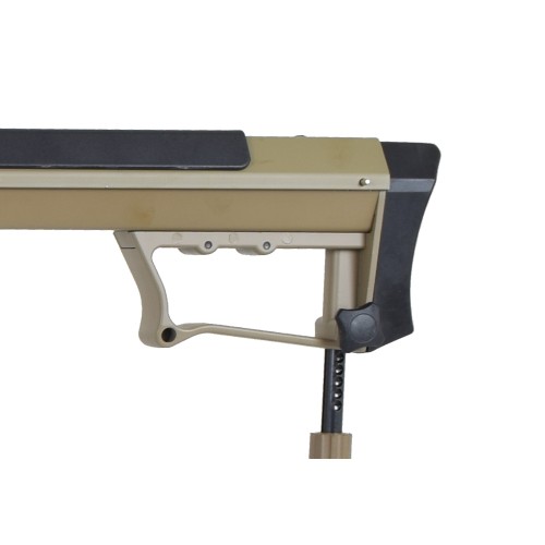 SNOW WOLF SNIPER BOLT ACTION RIFLE BARRET M107A1 FULL METAL TAN (SW-024ST)