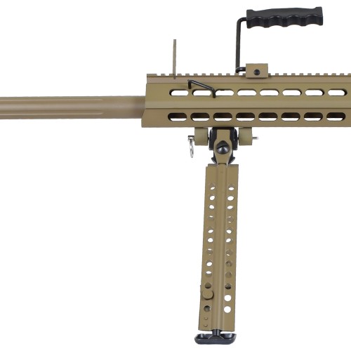 SNOW WOLF SNIPER BOLT ACTION RIFLE BARRET M107A1 FULL METAL TAN (SW-024ST)