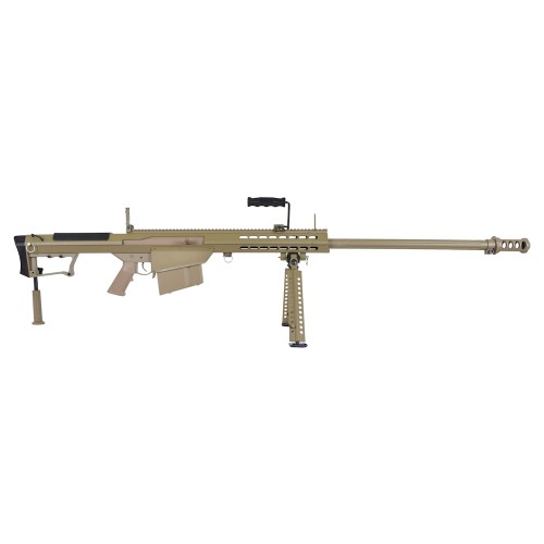 SNOW WOLF SNIPER BOLT ACTION RIFLE BARRET M107A1 FULL METAL TAN (SW-024ST)