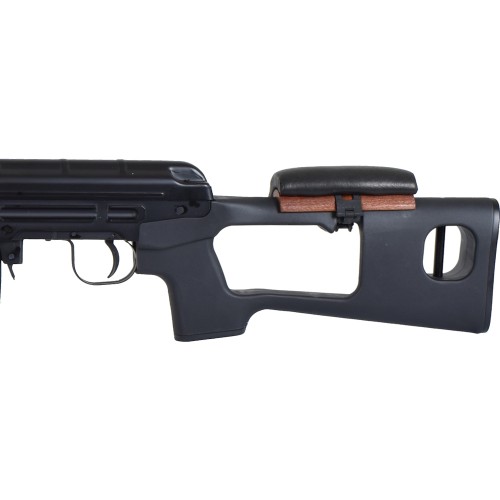 SNOW WOLF SNIPER BOLT ACTION RIFLE SVD BLACK (SW-027)