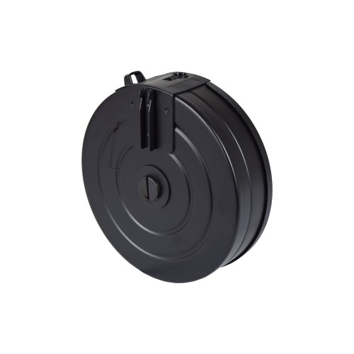 SNOW WOLF DRUM MAGAZINE 2000 ROUNDS FOR PPSH-41 SERIES BLACK (SW-MAG09B)