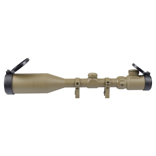 SNOW WOLF ILLUMINATED SCOPE 3x-9X ZOOM 50mm LENS TAN (SW-0220)