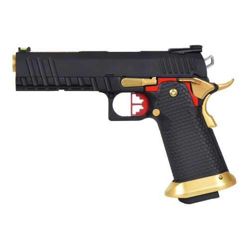 AW CUSTOM GAS PISTOL HI-CAPA BLACK/GOLD (AW-HX2002)