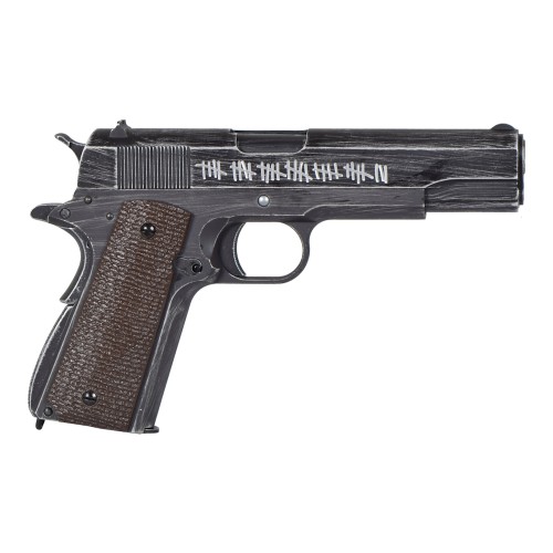 AW CUSTOM PISTOLA A GAS 1911 MOLON LABE NERA (AW-NE2002)