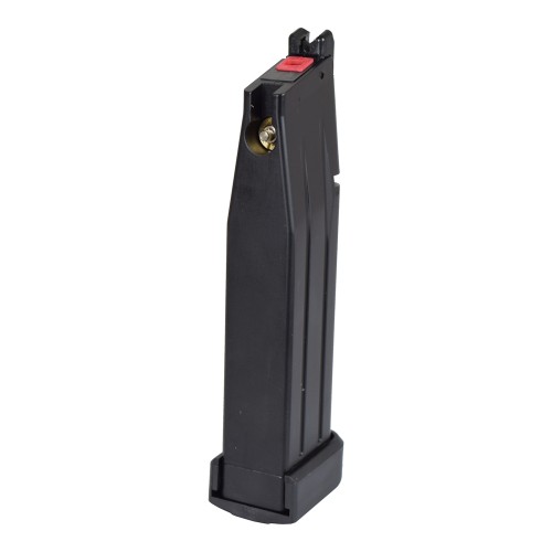 AW CUSTOM GAS MAGAZINE 30 ROUNDS FOR HI-CAPA 5.1 BLACK (AW-HXMG01)