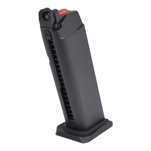 AW CUSTOM CO2 MAGAZINE 25 ROUNDS FOR HEX-CUT BLACK (AW-VXMC01)