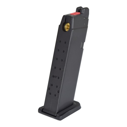 AW CUSTOM CO2 MAGAZINE 25 ROUNDS FOR HEX-CUT BLACK (AW-VXMC01)