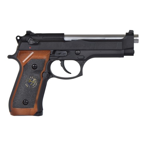 WE GAS PISTOL M92 BIOHAZARD BLACK (W2058B)
