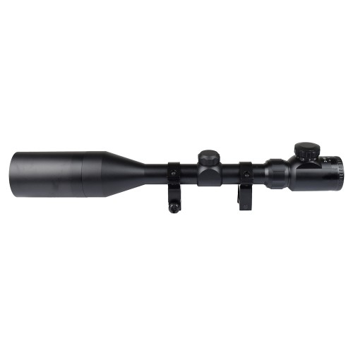 SNOW WOLF OTTICA ILLUMINATA ZOOM 3X-9X LENTE 50mm NERO (SW-0219)