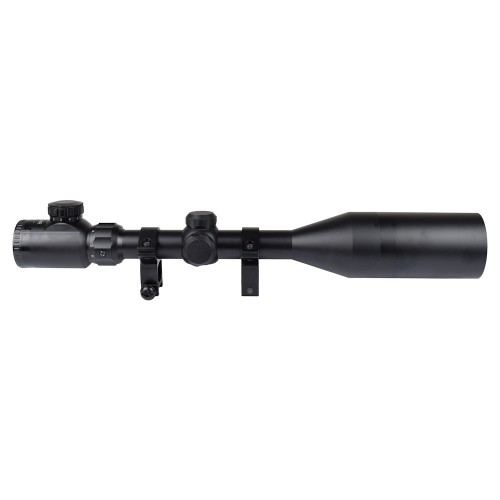 SNOW WOLF OTTICA ILLUMINATA ZOOM 3X-9X LENTE 50mm NERO (SW-0219)
