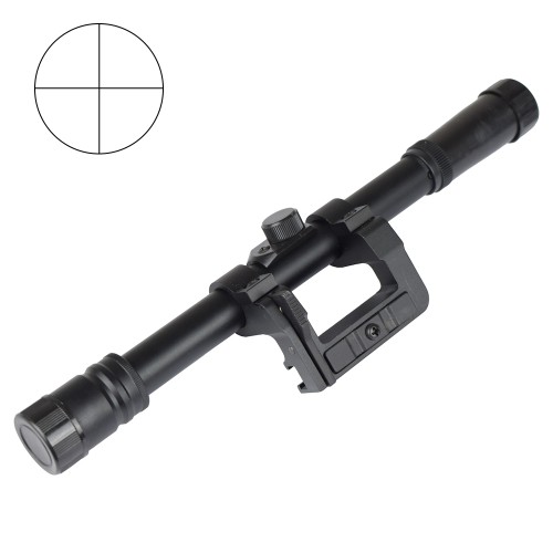 SNOW WOLF ILLUMINATED SCOPE 1.5x ZOOM 50mm LENS BLACK (SW-02239)