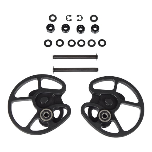 MAN KUNG SET CARRUCOLE DI RICAMBIO PER BALESTRE SERIE FREAK MK-XB63 (MK-XB63CAM)