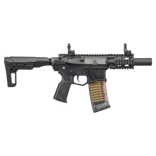 G&G ELECTRIC RIFLE CM16 GMS SBR BLACK (GG-GMS-SBR)
