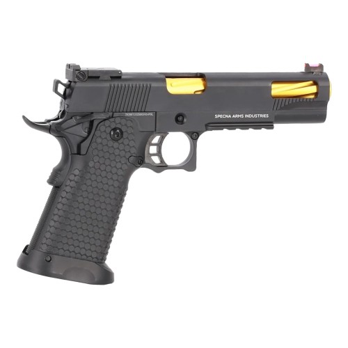 SPECNA ARMS GAS PISTOL SA-VGP07 VAPOR BLACK AND GOLD (SPE-02-047892)