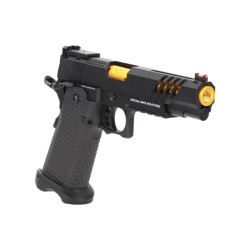 SPECNA ARMS GAS PISTOL SA-VGP10 VAPOR BLACK AND GOLD (SPE-02-047895)