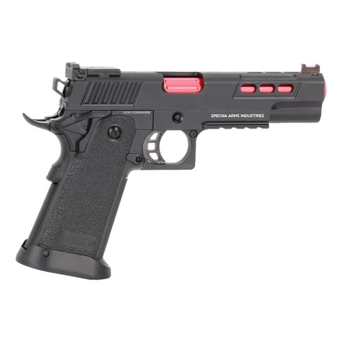 SPECNA ARMS PISTOLA A GAS SA-VGP12 VAPOR BLACK AND RED (SPE-02-047897)