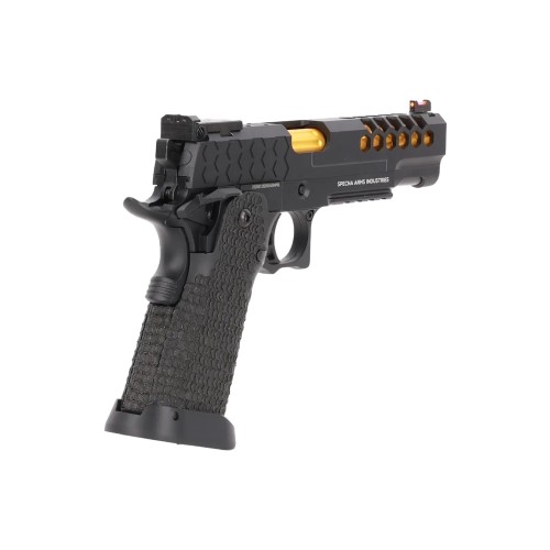 SPECNA ARMS GAS PISTOL SA-VGP15 VAPOR BLACK AND GOLD (SPE-02-047900)