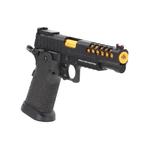 SPECNA ARMS GAS PISTOL SA-VGP15 VAPOR BLACK AND GOLD (SPE-02-047900)
