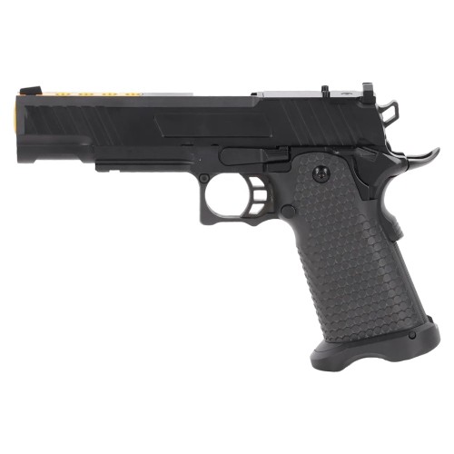 SPECNA ARMS GAS PISTOL SA-VGP19 VAPOR OPTICS READY BLACK-GOLD (SPE-02-047904)