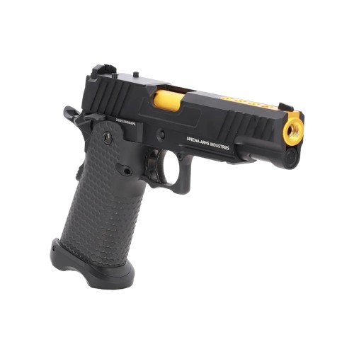SPECNA ARMS PISTOLA A GAS SA-VGP19 VAPOR OPTICS READY BLACK-GOLD (SPE-02-047904)
