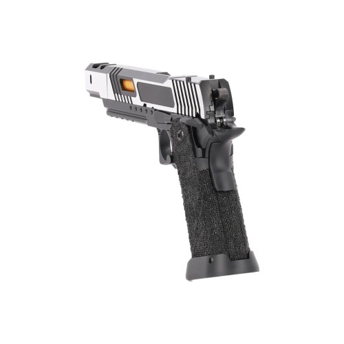 SPECNA ARMS PISTOLA A GAS SA-VGP20 VAPOR OPTICS READY BLACK AND SILVER (SPE-02-047905)