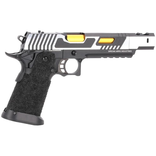 SPECNA ARMS PISTOLA A GAS SA-VGP20 VAPOR OPTICS READY BLACK AND SILVER (SPE-02-047905)