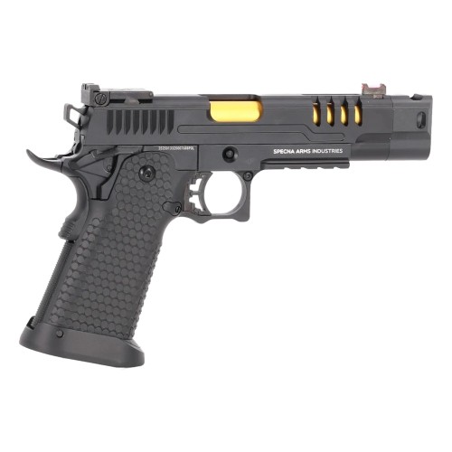 SPECNA ARMS GAS PISTOL SA-VGP23 VAPOR BLACK AND GOLD (SPE-02-047908)