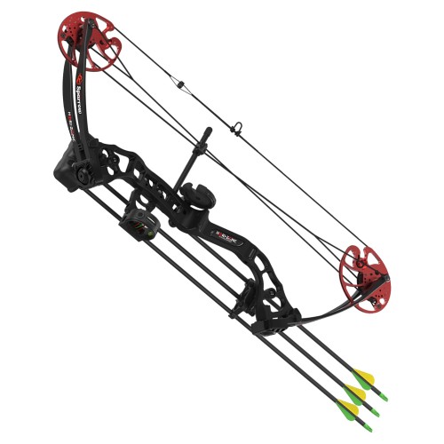 HORI-ZONE COMPOUND BOW SPARROW 30 LBS BLACK (HZ-SPARROW)