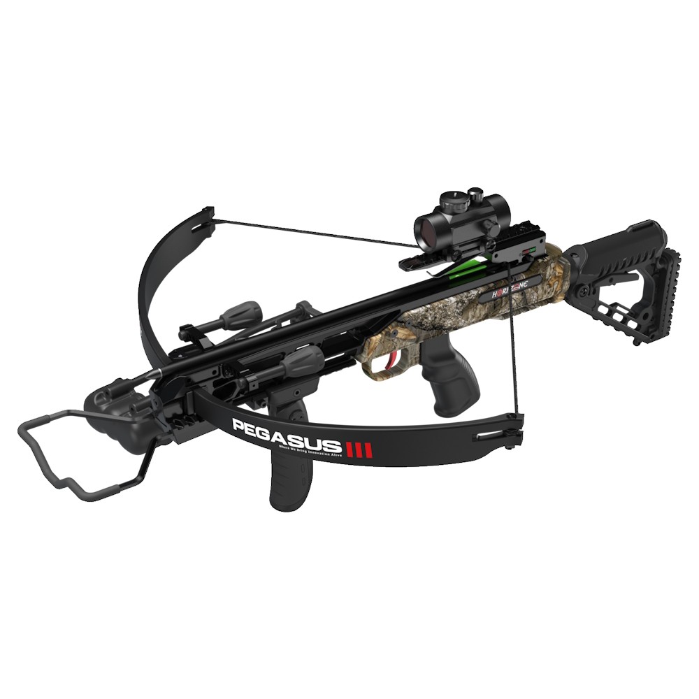 HORI-ZONE RECURVE CROSSBOW PEGASUS III 185LBS CAMO (HZ-PEGASUS3)