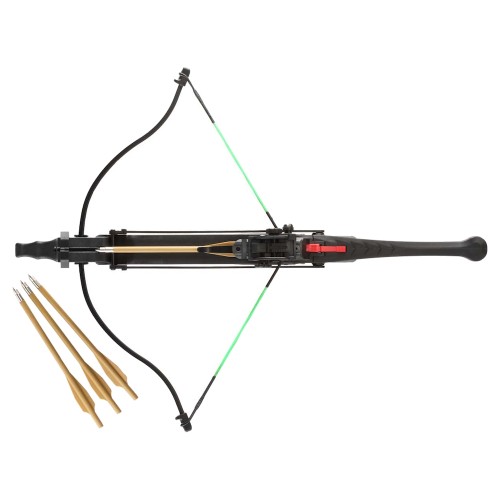 HORI-ZONE PISTOLA BALESTRA RICURVA REDBACK 50/80 LIBBRE NERO (HZ-REDBACK)