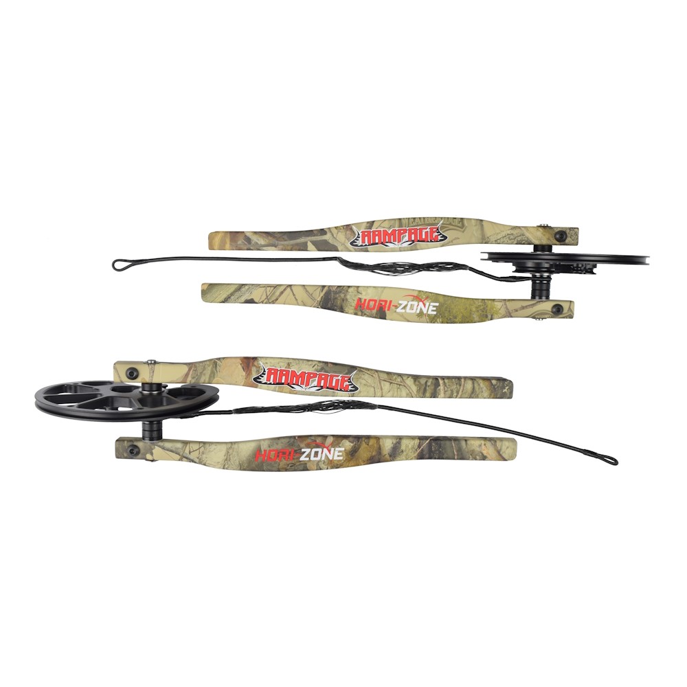 HORI-ZONE KIT CARRUCOLE E FLETTENTI DI RICAMBIO PER BALESTRE RAMPAGE (HZ-028A1)