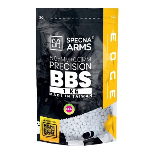 SPECNA ARMS TRACER BIO EDGE ULTRA PRECISION BALL PELLETS 0.28G GREEN 1KG (SPE-16-039972)