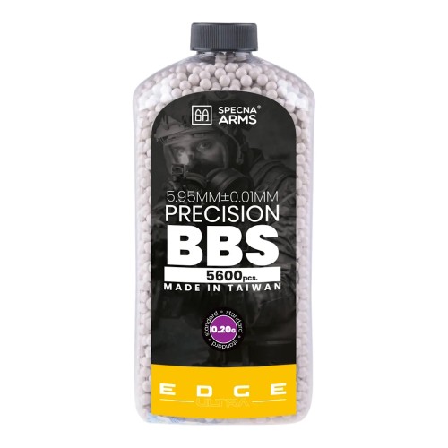 SPECNA ARMS EDGE ULTRA BIO BALL PELLETS 0.20G WHITE 5600 PIECES (SPE-16-039985)