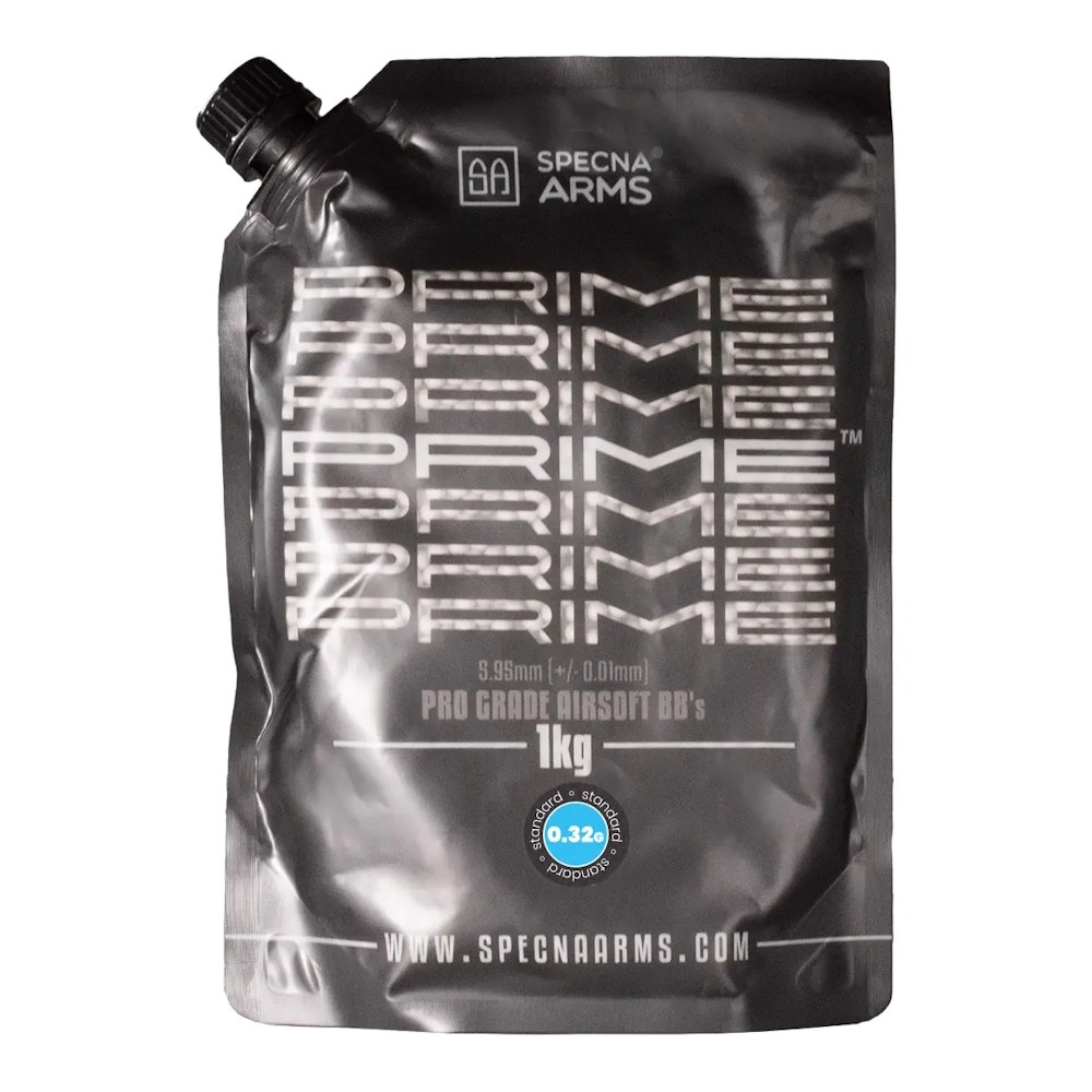 SPECNA ARMS PRIME PRECISION BALL PELLETS 0.32G WHITE 1KG (SPE-16-044003)