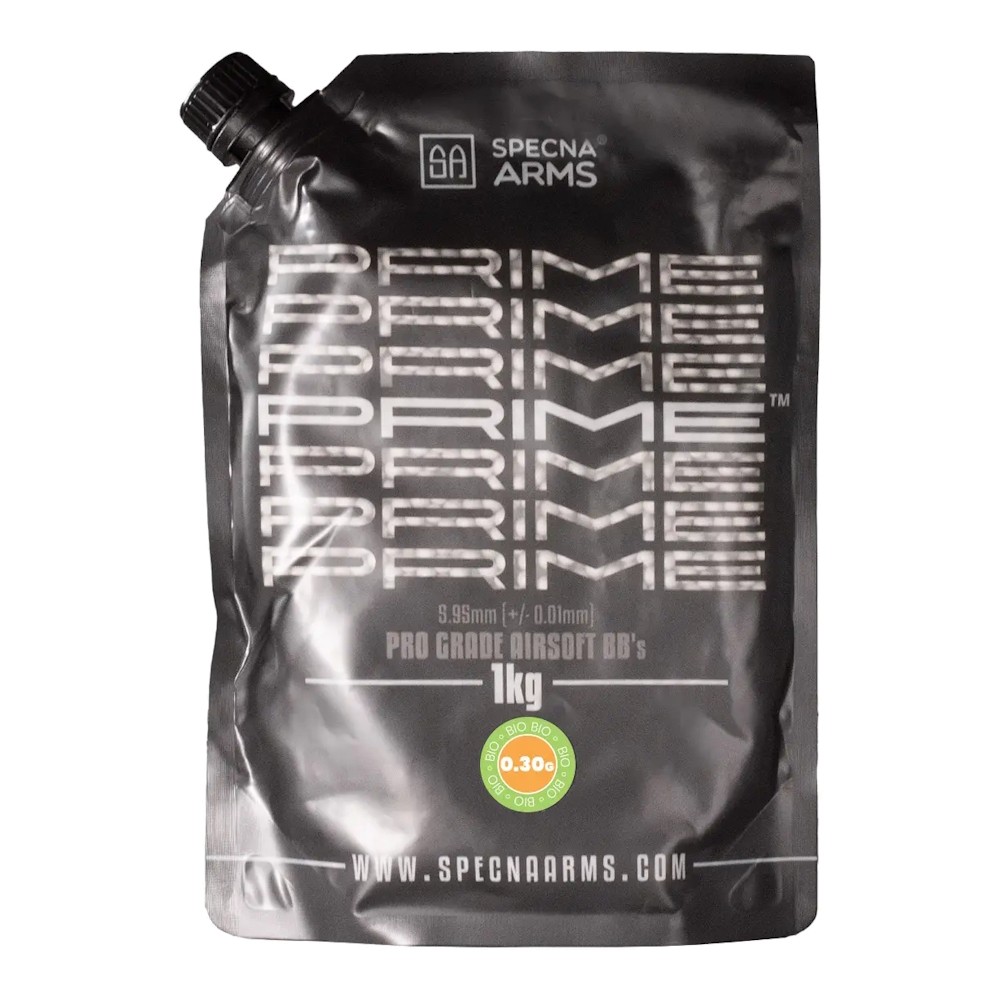 SPECNA ARMS PRIME PRECISION BIO BALL PELLETS 0.30G WHITE 1KG (SPE-16-044013)