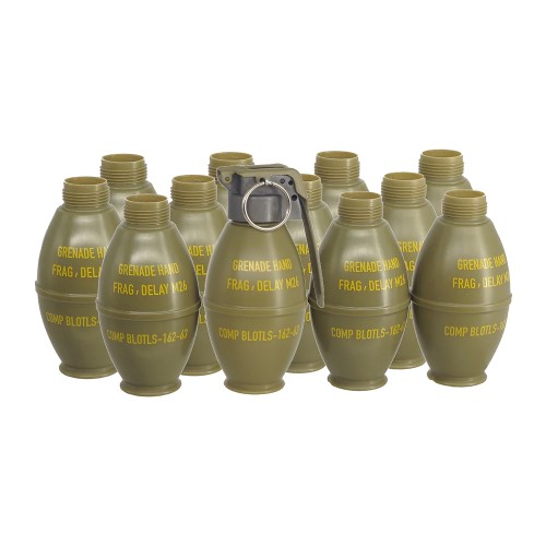 HAKKOTSU THUNDER B LEMON STYLE GRENADE WITH 12 SHELLS (AP-TB12H)