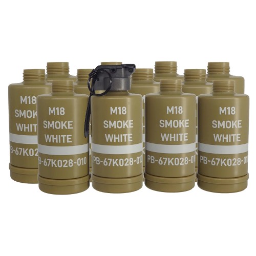 HAKKOTSU THUNDER B SMOKE STYLE GRENADE WITH 12 SHELLS (AP-TB12K)