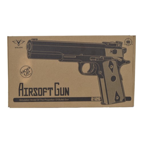 VIGOR SPRING POWERED PISTOL S SERIES SILVER (S-020M)