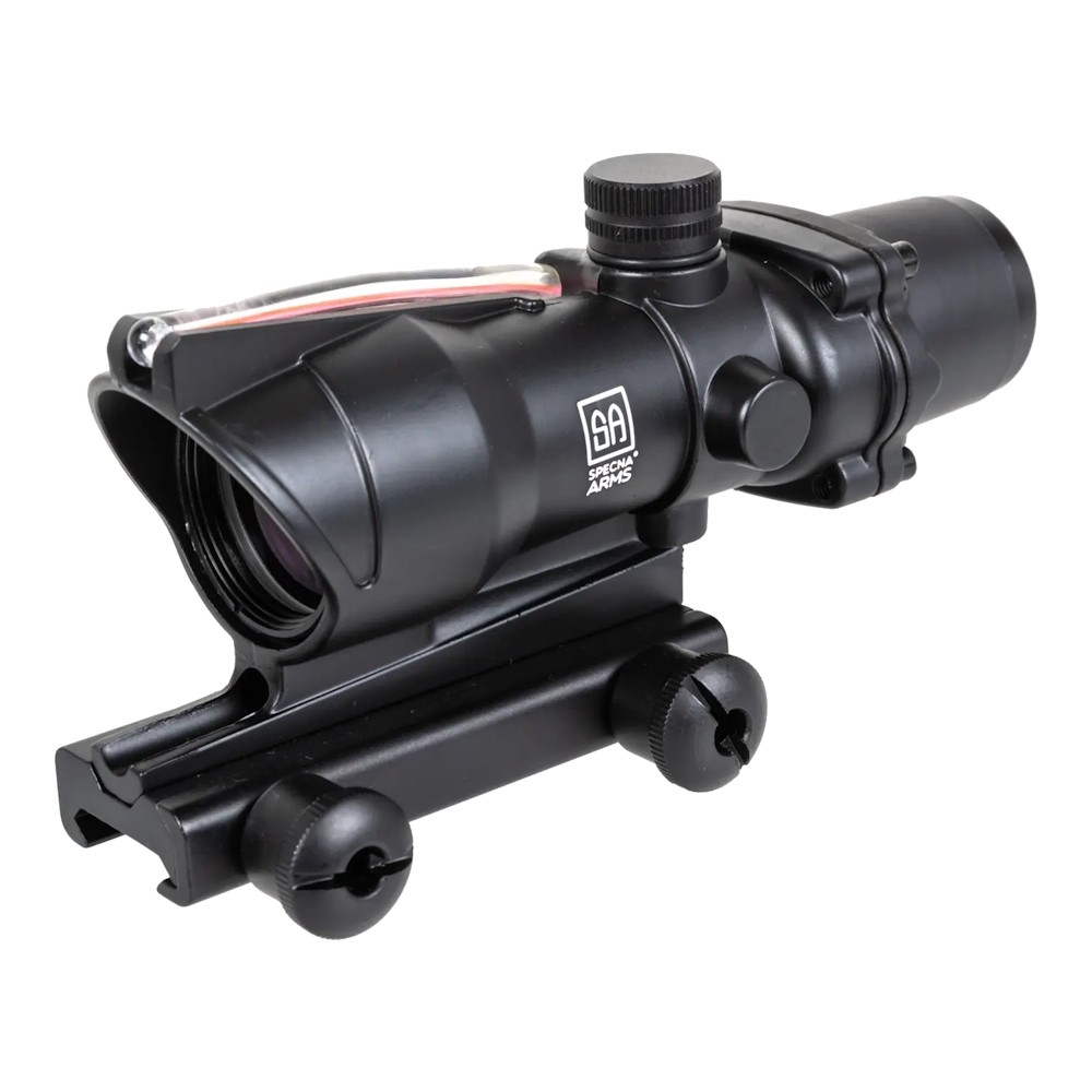 SPECNA ARMS FIBER OPTIC ILLUMINATED 4X32 RIFLE SCOPE BLACK (SPE-10-043884)