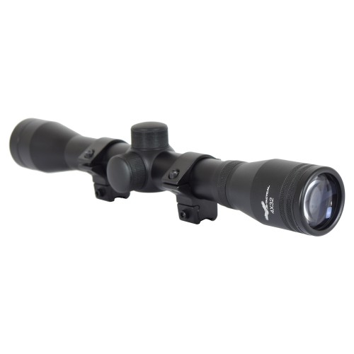JS-TACTICAL SCOPE 4x32 MOUNT FOR 11mm RAILS BLACK (JS-4X32L11)