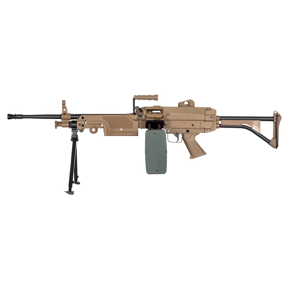 SPECNA ARMS ELECTRIC RIFLE SA-249 MK1 CORE MACHINE GUN TAN (SPE-01-028613)