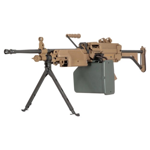 SPECNA ARMS ELECTRIC RIFLE SA-249 MK1 CORE MACHINE GUN TAN (SPE-01-028613)