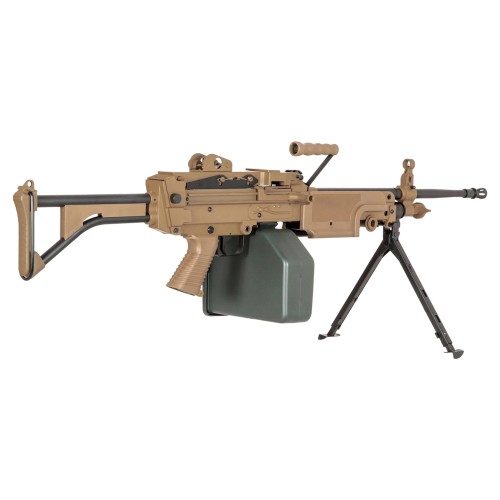 SPECNA ARMS ELECTRIC RIFLE SA-249 MK1 CORE MACHINE GUN TAN (SPE-01-028613)
