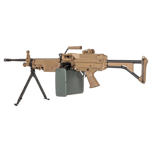 SPECNA ARMS ELECTRIC RIFLE SA-249 MK1 CORE MACHINE GUN TAN (SPE-01-028613)