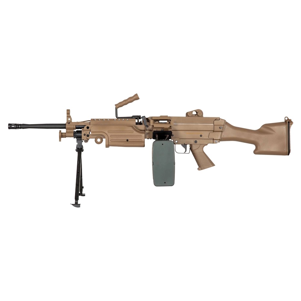 SPECNA ARMS ELECTRIC RIFLE SA-249 MK2 CORE MACHINE GUN TAN (SPE-01-028614)