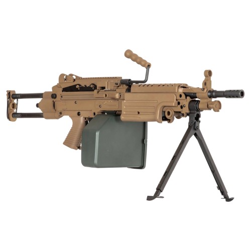 SPECNA ARMS ELECTRIC RIFLE SA-249 PARA CORE MACHINE GUN TAN (SPE-01-028615)