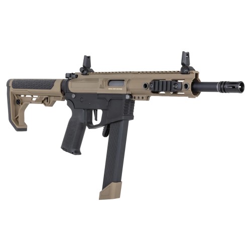 SPECNA ARMS ELECTRIC RIFLE SA-FX01 FLEX BLDC LIGHT OPS STOCK HAL ETU GEN.2 HALF TAN (SPE-01-048007)