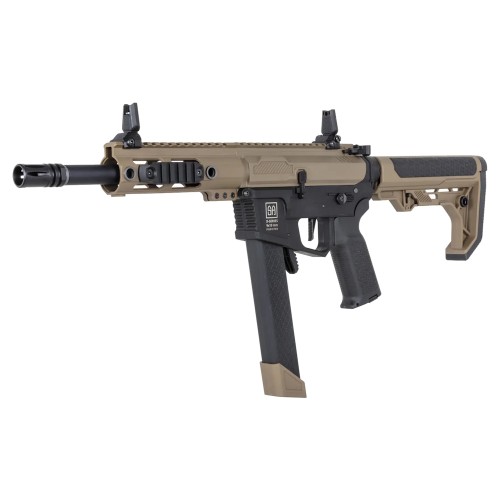 SPECNA ARMS ELECTRIC RIFLE SA-FX01 FLEX BLDC LIGHT OPS STOCK HAL ETU GEN.2 HALF TAN (SPE-01-048007)