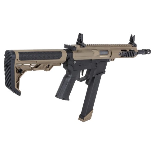 SPECNA ARMS ELECTRIC RIFLE SA-FX01 FLEX BLDC LIGHT OPS STOCK HAL ETU GEN.2 HALF TAN (SPE-01-048007)