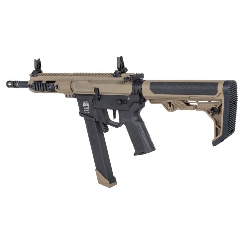 SPECNA ARMS ELECTRIC RIFLE SA-FX01 FLEX BLDC LIGHT OPS STOCK HAL ETU GEN.2 HALF TAN (SPE-01-048007)